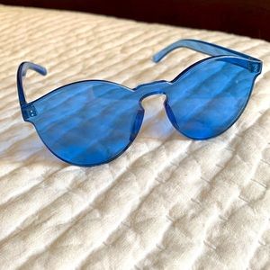 Free People blue tint sunnies
